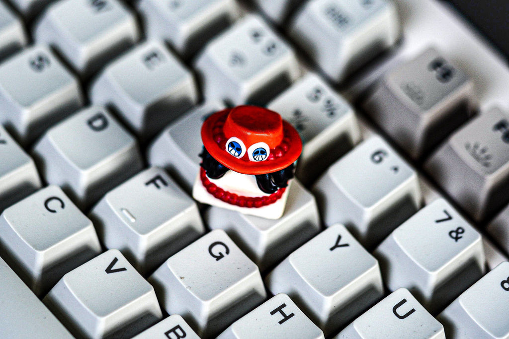 ace keycap, Artisan Keycap, Keycap, keycaps Resin, Keycap Handmade, SA Keycaps For Cherry MX Mechanical Gaming Keyboard, vale