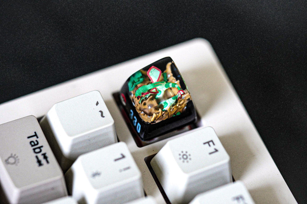 fly.g.on po.ke.mo.n keycap, po.ke.mo.n spacebar keycap, artisan keycap, valentine gift, po.ke.m.on keycap set, resin artisan