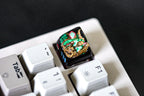 fly.g.on po.ke.mo.n keycap, po.ke.mo.n spacebar keycap, artisan keycap, valentine gift, po.ke.m.on keycap set, resin artisan