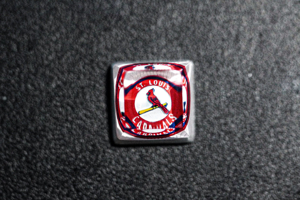 St. Louis Cardinals logo keycap, baseball logo keycap, gift for friend, sport keycap