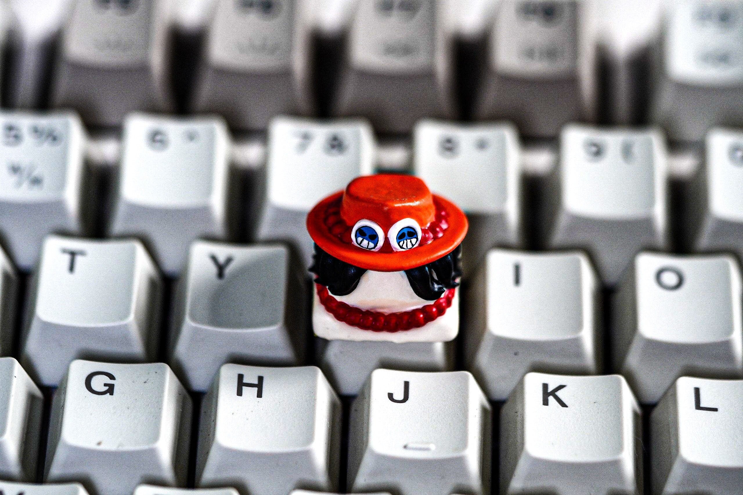 ace keycap, Artisan Keycap, Keycap, keycaps Resin, Keycap Handmade, SA Keycaps For Cherry MX Mechanical Gaming Keyboard, vale