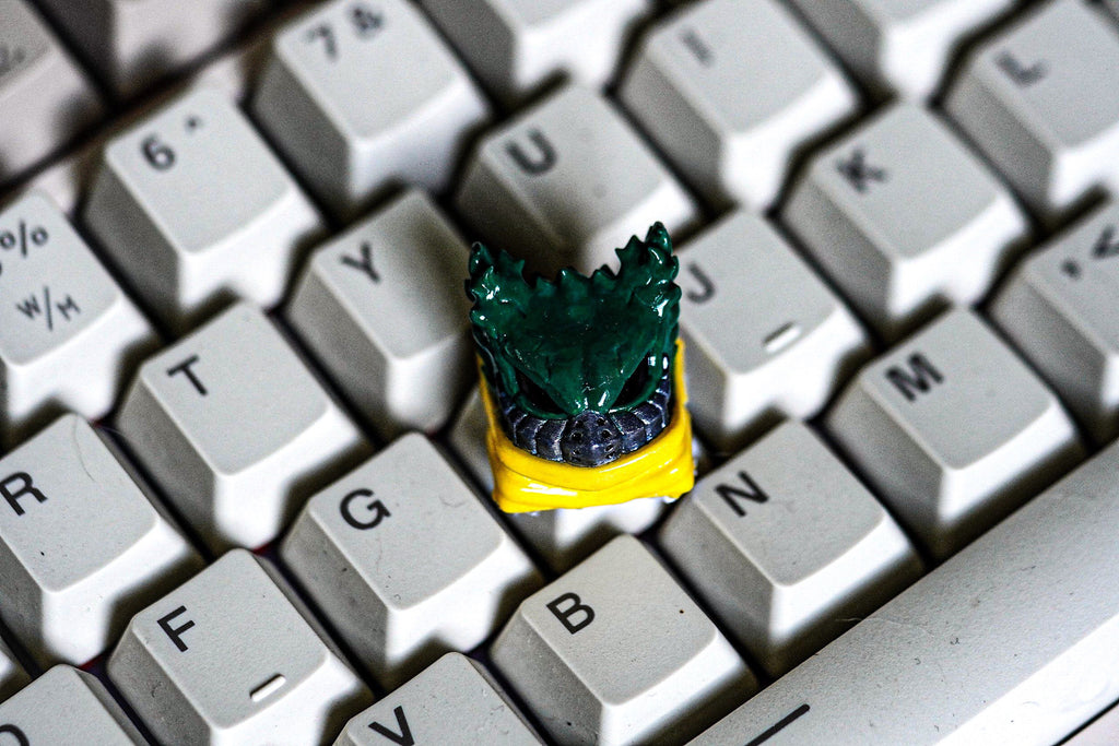 Hero keycap, Artisan Keycap, anime keycap, Custom spacebar, 3d hiko key, SA spacebar keycap, Resin Artisan Keycap Handmade, G