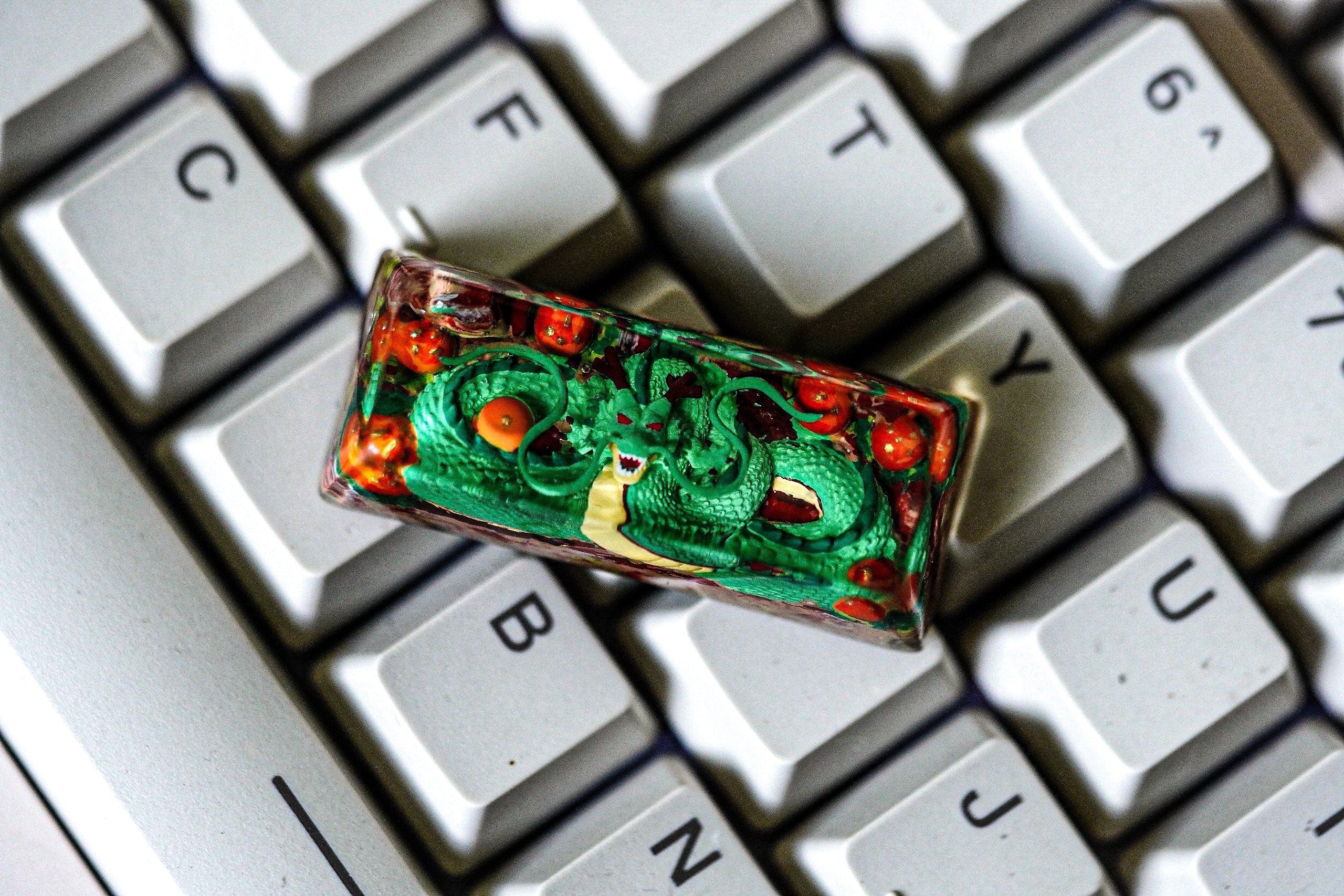 Dragon 2.25U 7 Stars Keycaps, Keycap Anime, Anime Dragon Keycap, Anime Keycap for Mechanical Keycap, Gift for Anime fans
