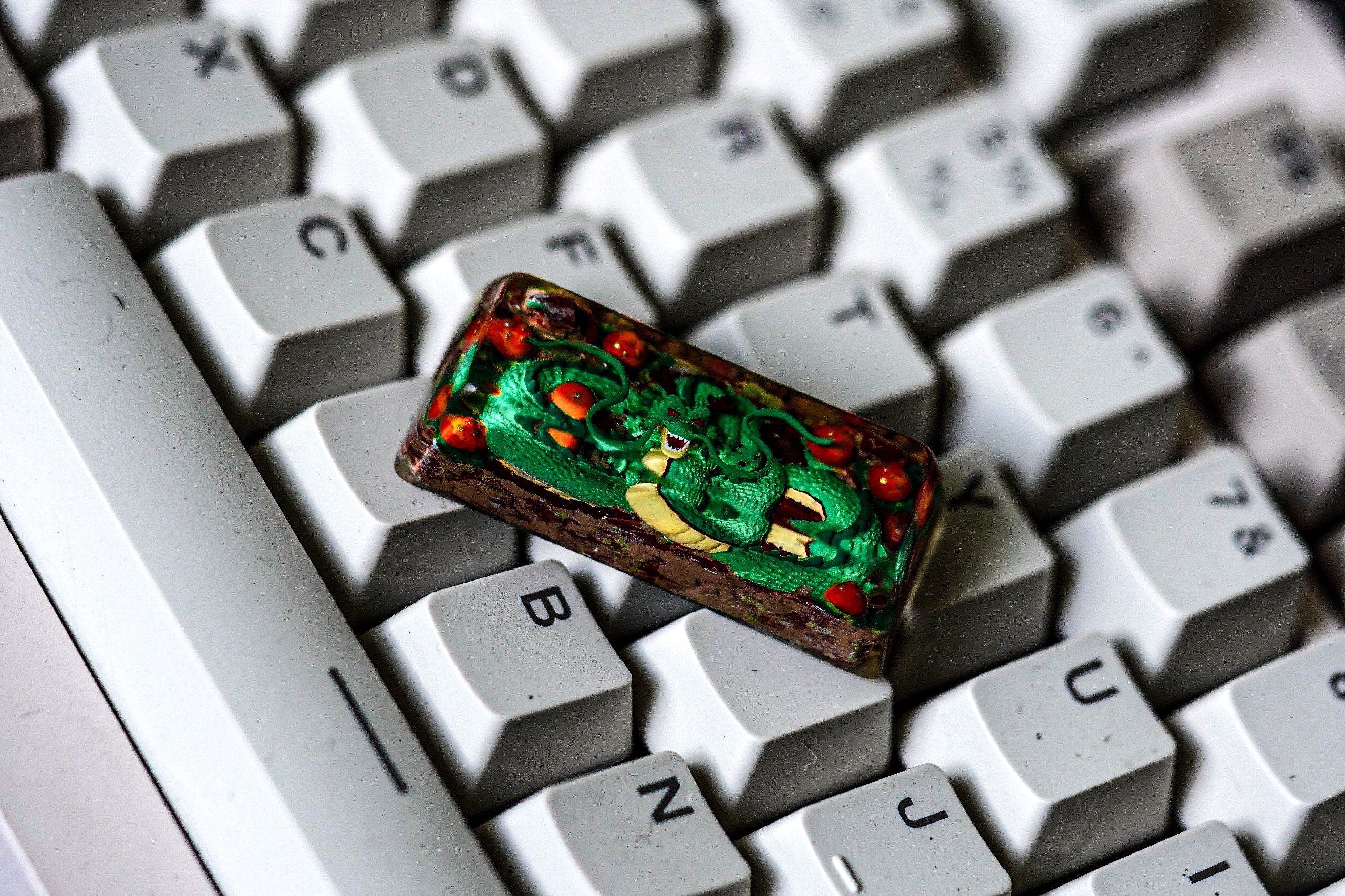 Dragon 2.25U 7 Stars Keycaps, Keycap Anime, Anime Dragon Keycap, Anime Keycap for Mechanical Keycap, Gift for Anime fans