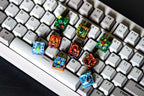 Combo 9 p.ok.em.on Gen 1 starters keycap, Gift, Resin keycap, Keycaps, Artisan keycap, Cherry mx, numpad keycaps, valentine g
