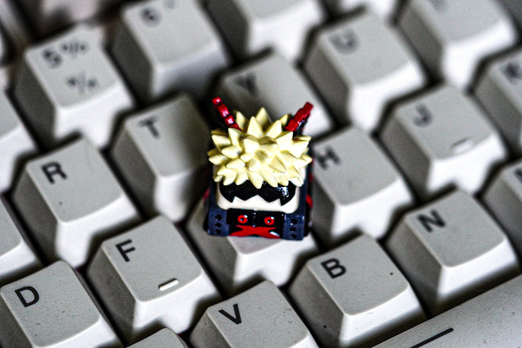 Hero keycap, Artisan Keycap, anime keycap, Custom spacebar, 3d hiko key, SA spacebar keycap, Resin Artisan Keycap Handmade, G