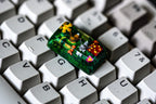 Pok.e.m.on keycaps, keycap 1.75U , Capslock keycaps,E.ev.ee shiny keycaps, artisan keycaps, pok.em.on capslock keycap, keycap