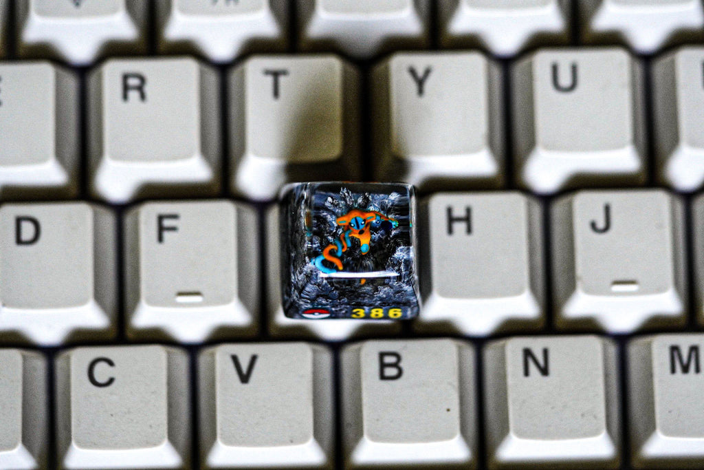 De.ox.ys keycap, Custom po.ke.m.on keycap, handmade keycaps, Artisan keycap, Cherry mx keycaps, Mechanical Gaming Keyboard, G