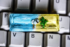 Christmas S.no.o.py Keycap, Snoopy Artisan Keycap, Artisan Keycap, Christmas Artisan Keycap, Christmas Gift keycap for Mechan
