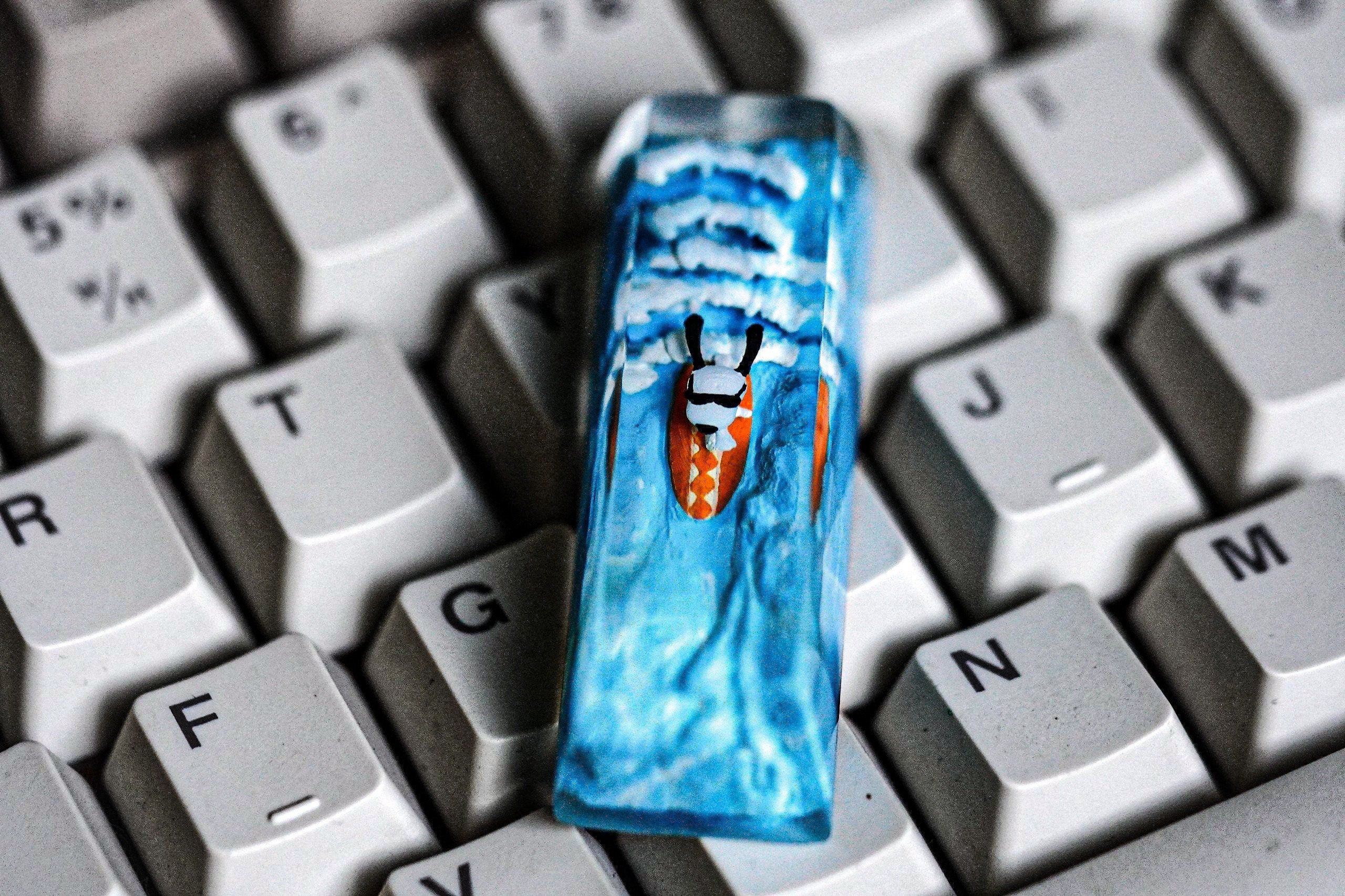 Christmas S.no.o.py Keycap, Snoopy Artisan Keycap, Artisan Keycap, Christmas Artisan Keycap, Christmas Gift keycap for Mechan