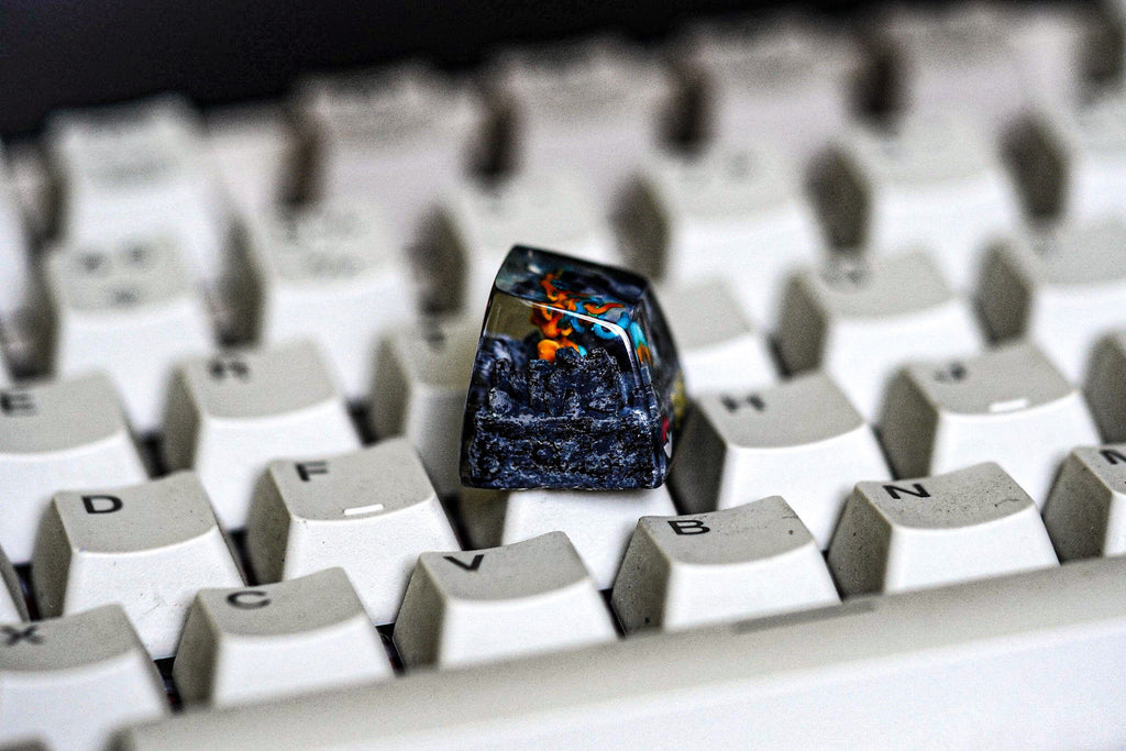 De.ox.ys keycap, Custom po.ke.m.on keycap, handmade keycaps, Artisan keycap, Cherry mx keycaps, Mechanical Gaming Keyboard, G