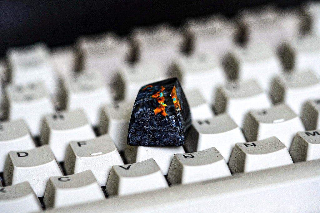 De.ox.ys keycap, Custom po.ke.m.on keycap, handmade keycaps, Artisan keycap, Cherry mx keycaps, Mechanical Gaming Keyboard, G