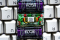 Anime Keycaps Ninja, 2U keycap, Anime Keycaps, Custom Keycaps Set, Kawaii Keycaps, Purple Cute DSA dbz, Japanese Artisan, pbt