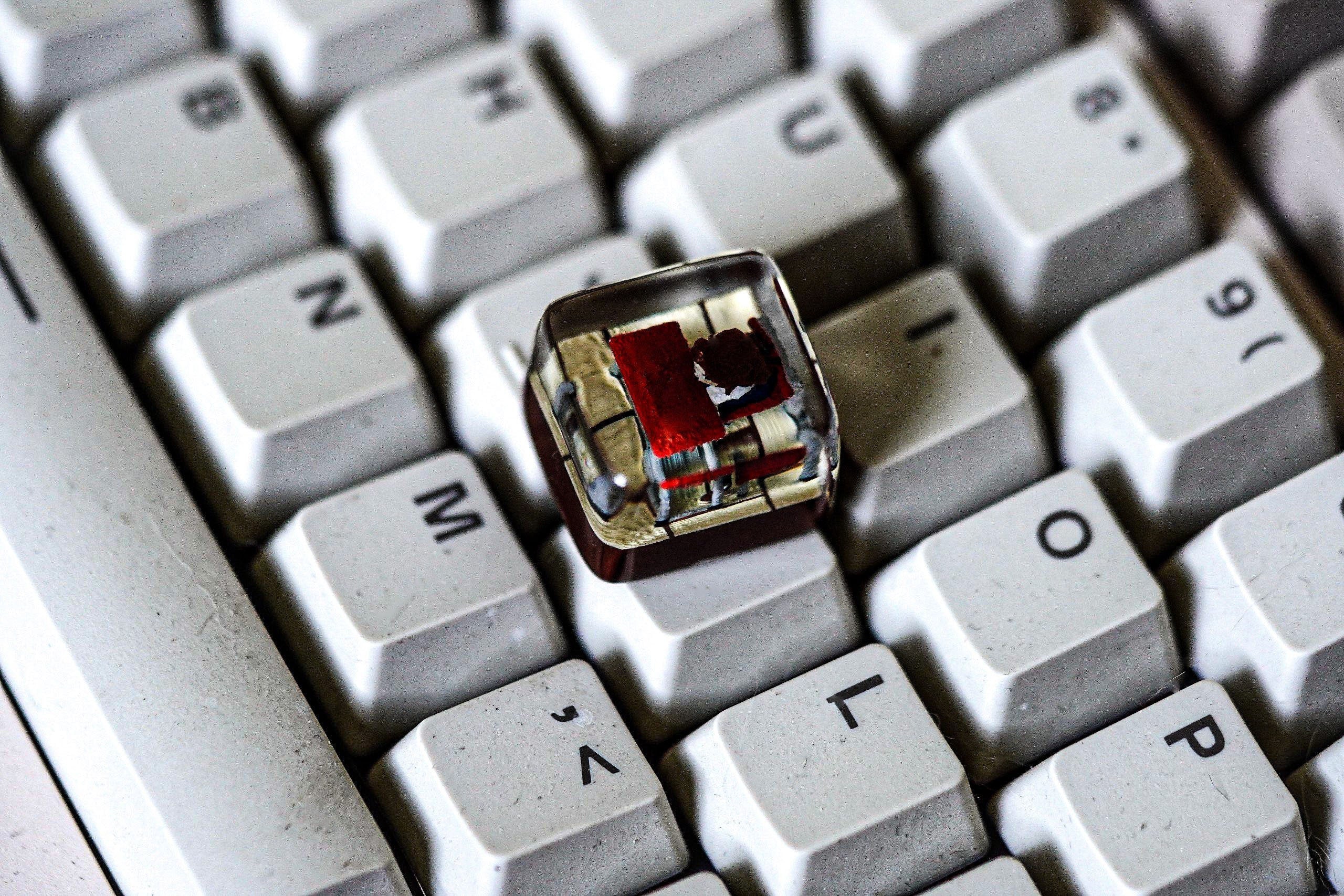 Manga keycap, handmade manga keycap, anime keycap, teasing master anime keycap