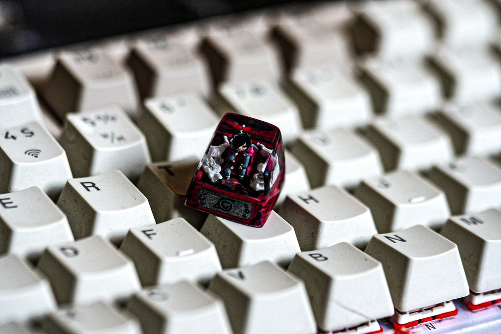 Ninja Keycap, japan keycap,Tailed Beast Keycap,Resin Keycap, Custom Keycaps, ESC Keycap,Keycap Set, Handmade Keycap, Cube key