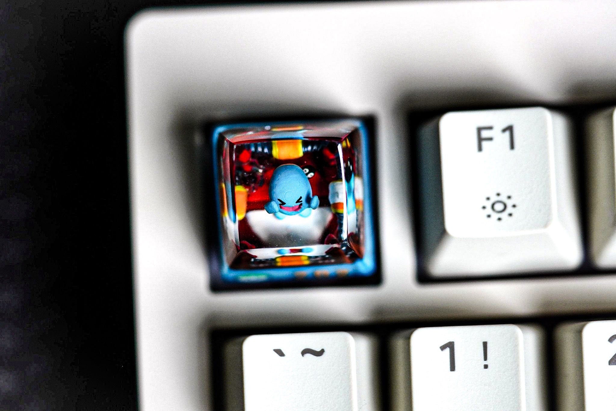 Meo.w.th, L.ug.ia, wo.bb.u.ffet, M.i.m.ikyu keycap, pok.em.on spacebar keycap, valentine gift, keycap set