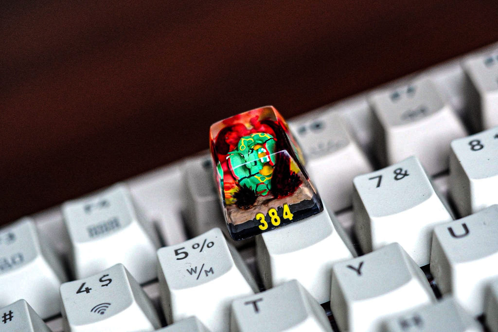ra.yq.uaz.a keycap, Custom poke.m.on keycap, handmade keycaps, Artisan keycap, Cherry mx keycaps, Mechanical Gaming Keyboard,