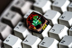 ra.yq.uaz.a keycap, Custom poke.m.on keycap, handmade keycaps, Artisan keycap, Cherry mx keycaps, Mechanical Gaming Keyboard,