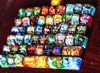 Custom your keycap, Gift, Resin keycap, Keycaps, Artisan keycap, Cherry mx, Mechanical Keyboard, numpad keycaps