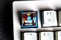 W.obbu.ffet pok.e.m.on keycap, pok.e.m.on spacebar keycap, valentine gift, po.kem.on keycap set, resin artisan keycap