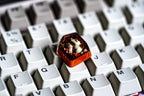 Mimikyu pokemon keycap, pokemon spacebar keycap, valentine gift, pokemon keycap set, resin artisan keycap