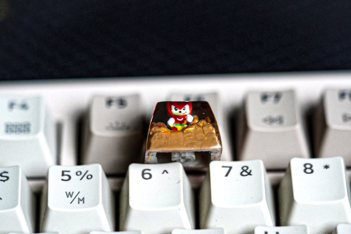 handmade Hedgehog artisan keycap, resin keycap,custom anime keycaps,Shadow Custom keycaps for cherry Mx keyboard,Birthday Gif