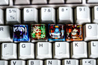 Meo.w.th, L.ug.ia, wo.bb.u.ffet, M.i.m.ikyu keycap, pok.em.on spacebar keycap, valentine gift, keycap set