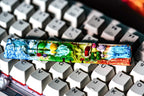 maplestory keycap Handmade green slime keycap, Custom spacebar, pink bean keycap, Artisan spacebar,  SA spacebar keycap, gift