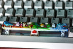 maplestory keycap Handmade green slime keycap, Custom spacebar, pink bean keycap, Artisan spacebar,  SA spacebar keycap, gift