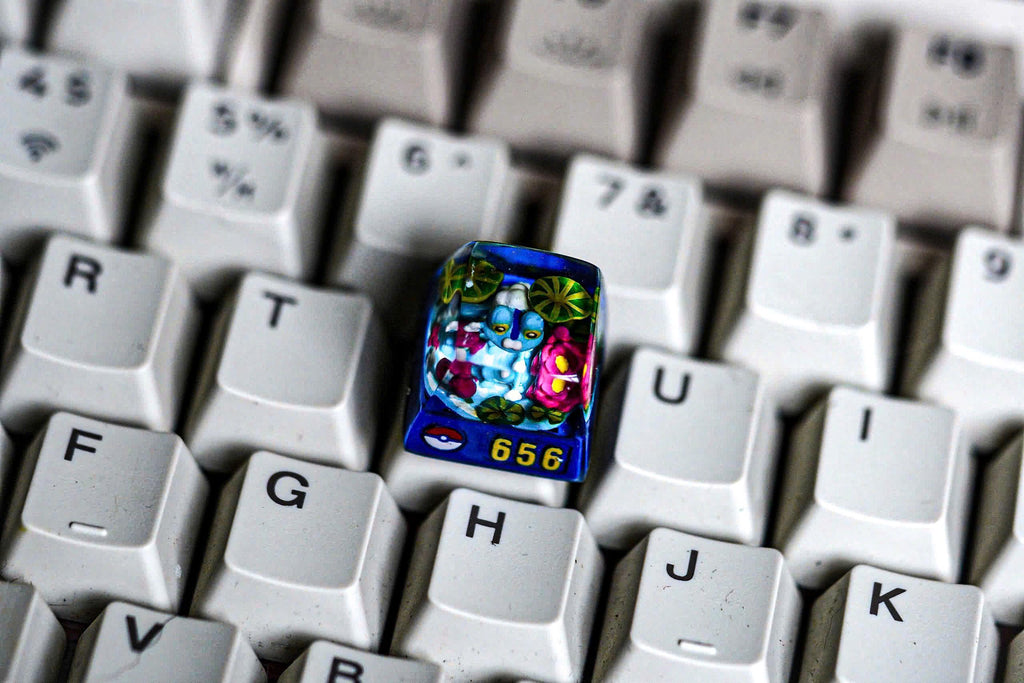 Custom your p.oke.m.on keycap, Gift, Artisan keycap, Cherry mx numpad keycaps, Fr.oak.i.e, Sph.eal, S.hiny Rib.om.bee, Mu.dk.