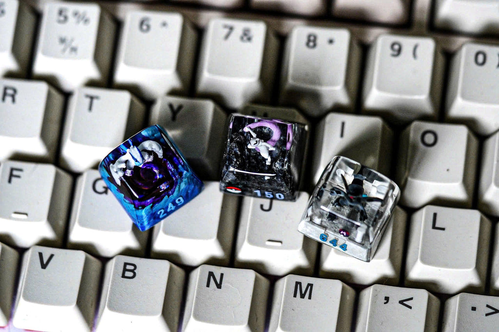 Custom your keycap, Gift, Resin keycap, Keycaps, Artisan keycap, Cherry mx, Mechanical Keyboard, numpad keycaps, m.ew.two, Ze