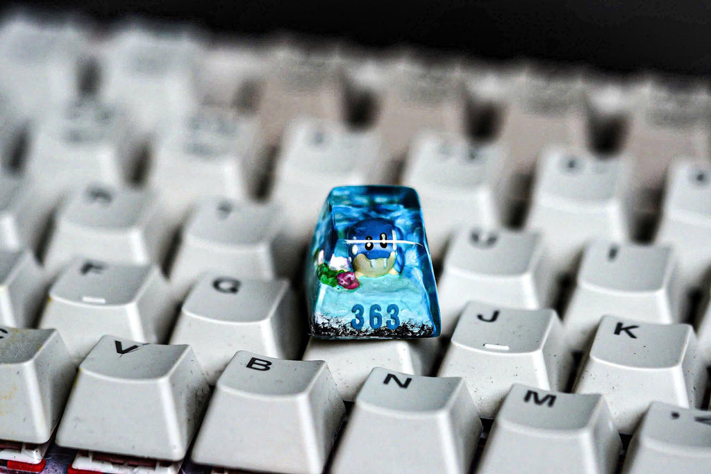 Custom your p.oke.m.on keycap, Gift, Artisan keycap, Cherry mx numpad keycaps, Fr.oak.i.e, Sph.eal, S.hiny Rib.om.bee, Mu.dk.