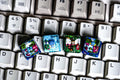 Custom your p.oke.m.on keycap, Gift, Artisan keycap, Cherry mx numpad keycaps, Fr.oak.i.e, Sph.eal, S.hiny Rib.om.bee, Mu.dk.