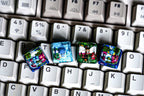 Custom your p.oke.m.on keycap, Gift, Artisan keycap, Cherry mx numpad keycaps, Fr.oak.i.e, Sph.eal, S.hiny Rib.om.bee, Mu.dk.