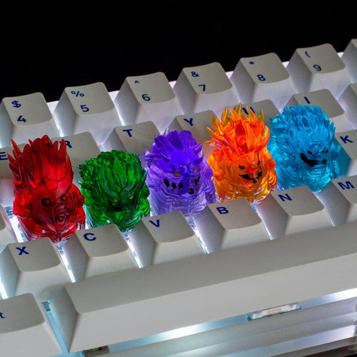 Buy 4 GET 1 FREE Su.san.o.o ninja, artisan keycap, Anime Keycaps,U.c.h.ih.a Anime keycaps, Anime resin keycaps, Back to schoo