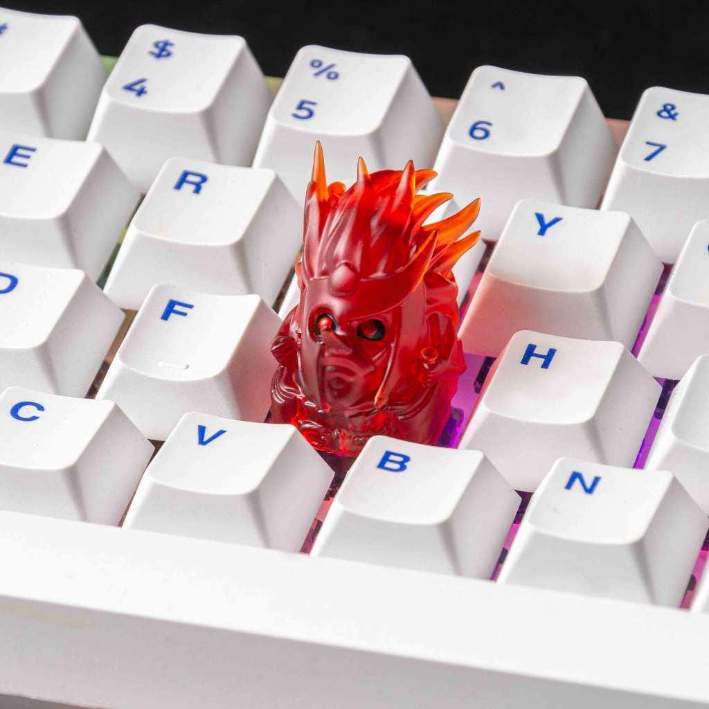 Buy 4 GET 1 FREE Su.san.o.o ninja, artisan keycap, Anime Keycaps,U.c.h.ih.a Anime keycaps, Anime resin keycaps, Back to schoo