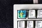 Ze.l.d.a keycap, light keycap, dragon keycap, keycaps for anime, artisan keycap