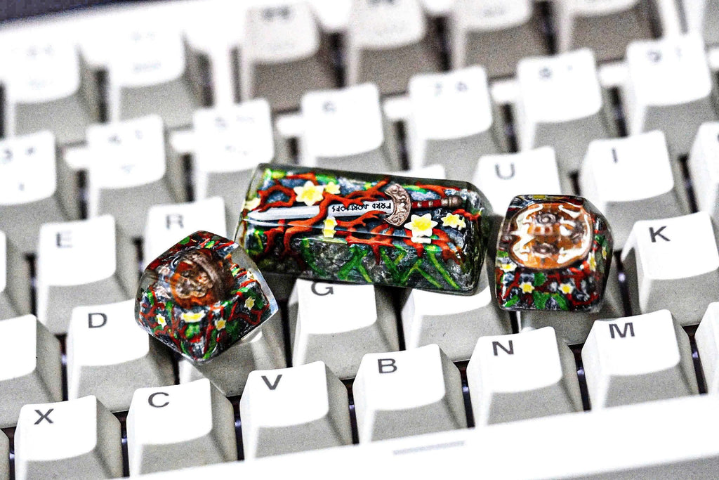 Lords keycaps, rings keycaps, vikings keycaps, artisan keycaps, gift for your boyfriends