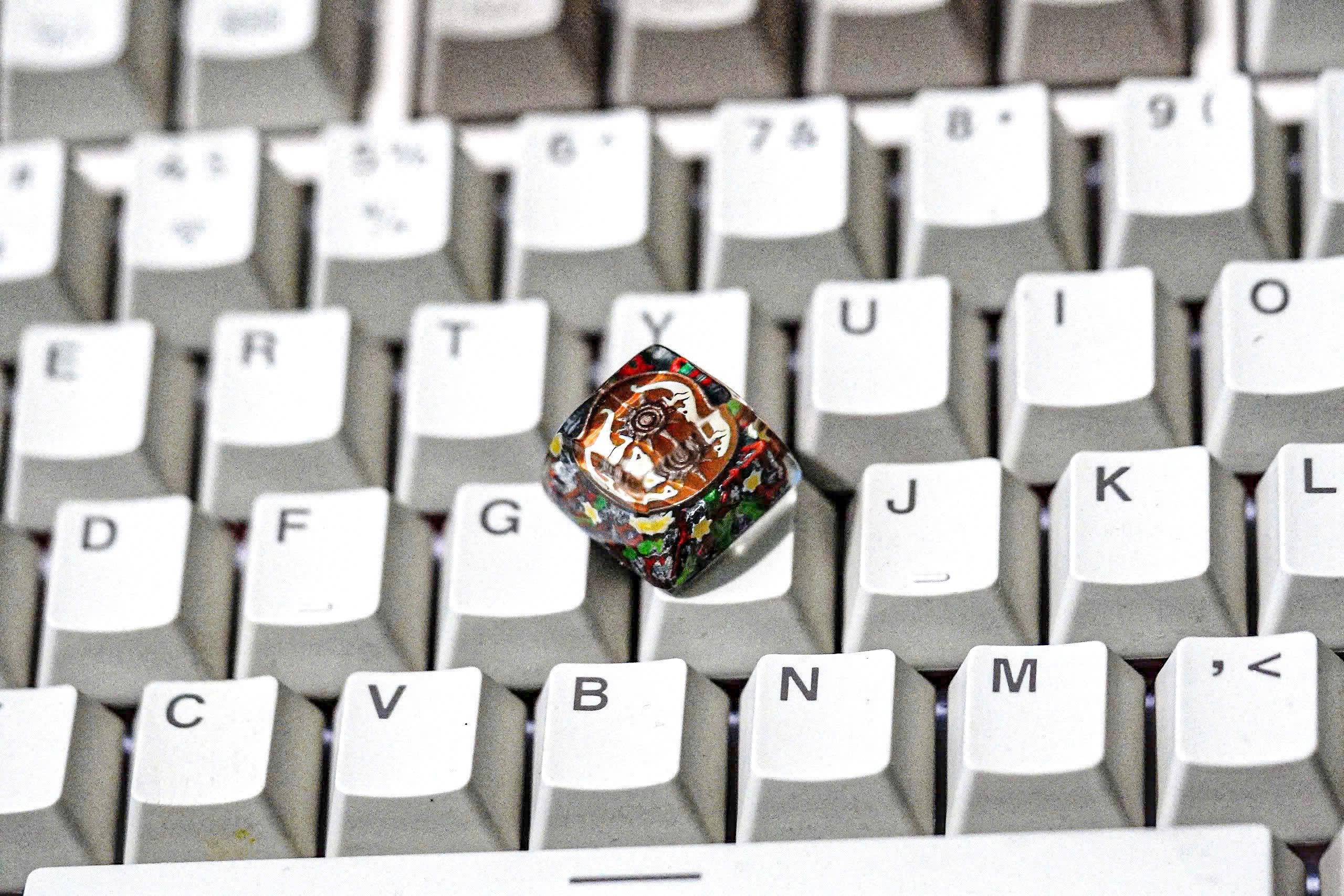 Lords keycaps, rings keycaps, vikings keycaps, artisan keycaps, gift for your boyfriends