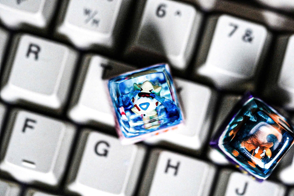 dra.go.ni..te, t.o.ge.pi crying po.k.em.on keycap resin, baby pok.em.on , egg keycap, handmade art, gift for pok.em.on fan, a