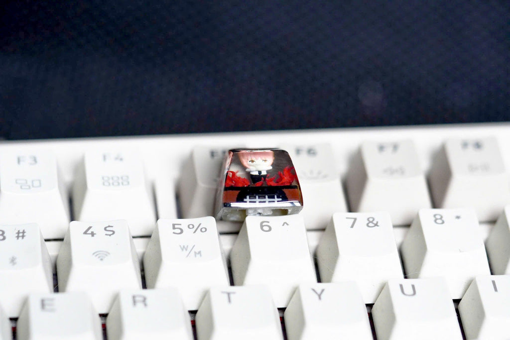 C.ha.insaw Dog keycap, Po.ch.ita keycap, D.e.n.ji keycap, Valentine gift, Gift for him, Artisan keycap, Anime keycap, cute ke