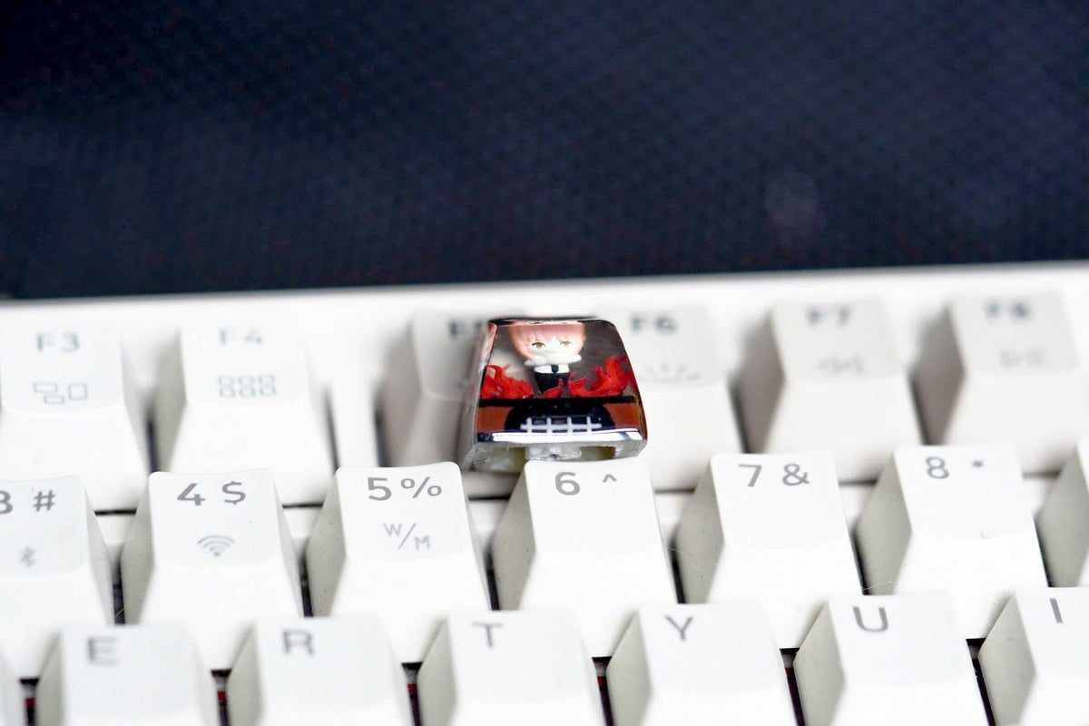 C.ha.insaw Dog keycap, Po.ch.ita keycap, D.e.n.ji keycap, Valentine gift, Gift for him, Artisan keycap, Anime keycap, cute ke