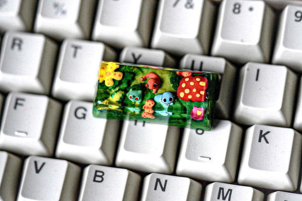 BUY 1 GET 1 FREE, starter Pok.e.m.on 2u, 2.25U Tab and enter keycaps  shiny keycaps, artisan keycaps, pok.em.on keycaps