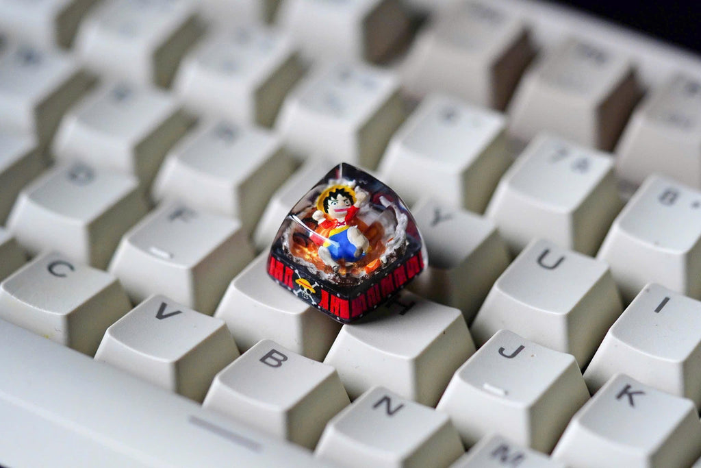 BUY 1 GET 1 FREE Anime keycap, pirate 1U Keycap: Set Sail with the Pirates