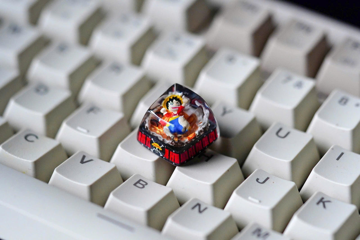 BUY 1 GET 1 FREE Anime keycap, pirate 1U Keycap: Set Sail with the Pirates