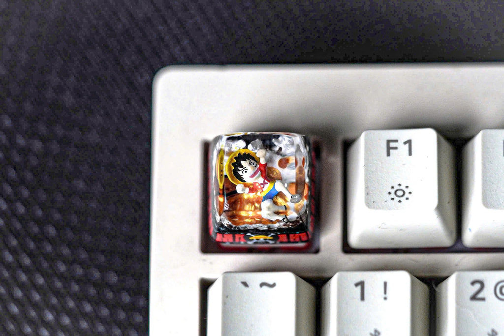 BUY 1 GET 1 FREE Anime keycap, pirate 1U Keycap: Set Sail with the Pirates