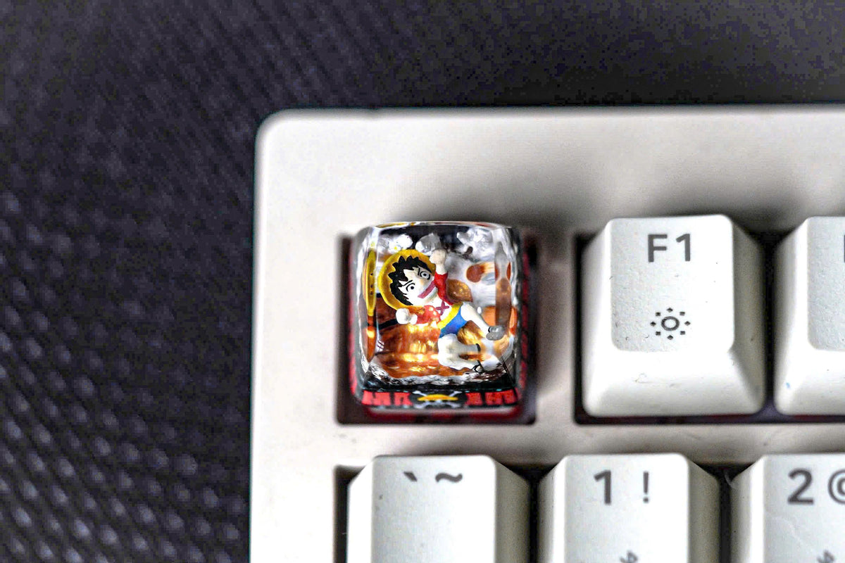 BUY 1 GET 1 FREE Anime keycap, pirate 1U Keycap: Set Sail with the Pirates