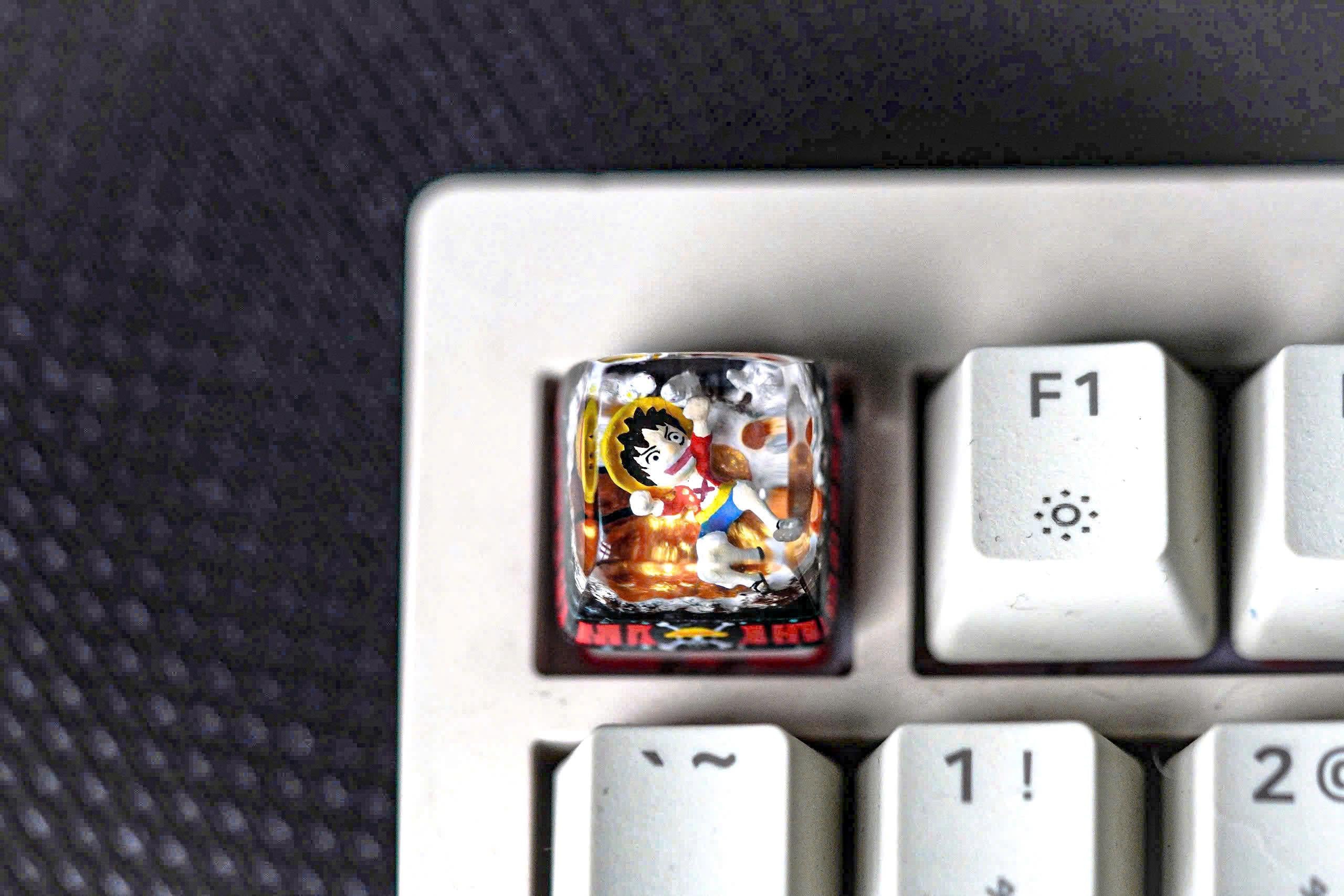 BUY 1 GET 1 FREE Anime keycap, pirate 1U Keycap: Set Sail with the Pirates