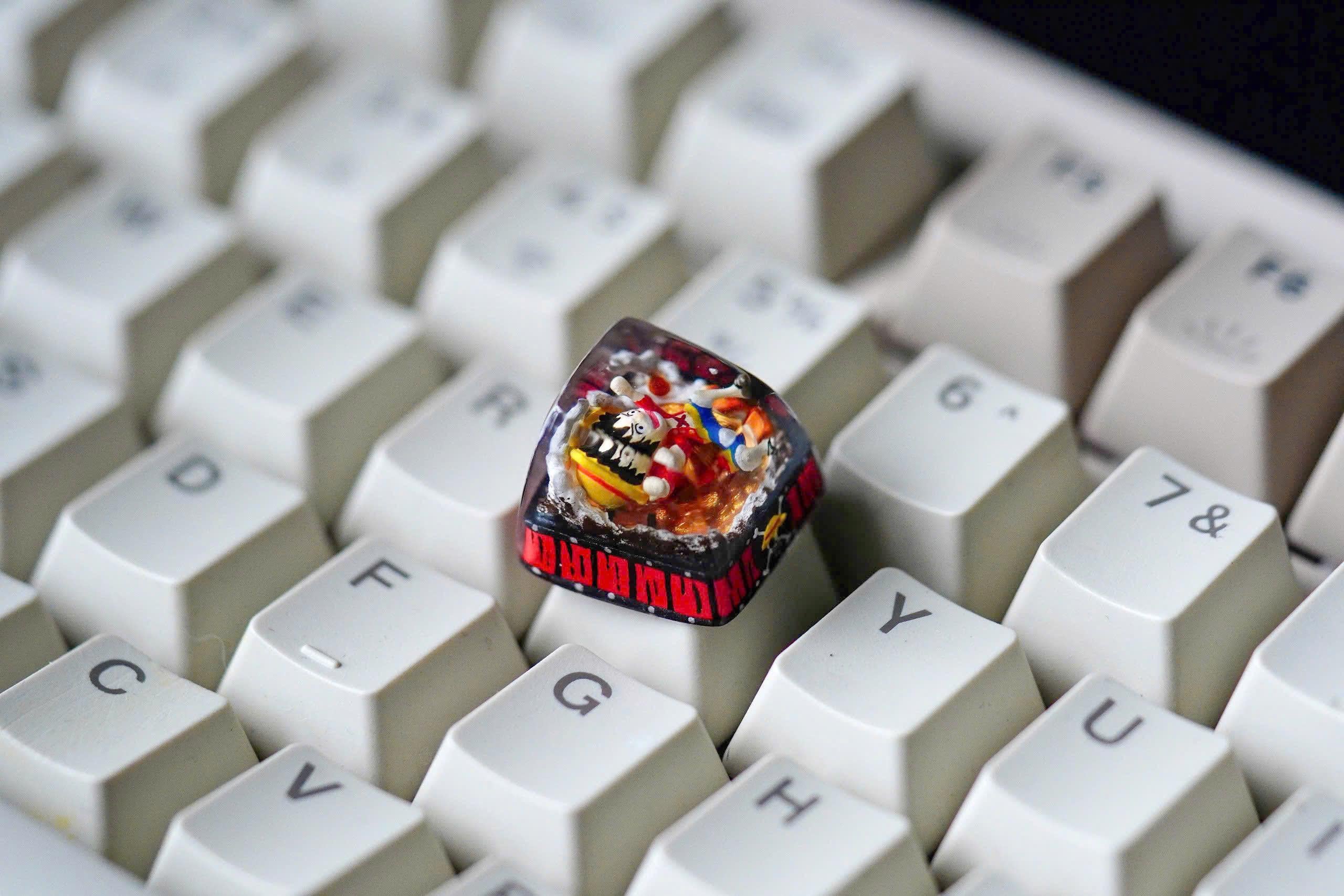 BUY 1 GET 1 FREE Anime keycap, pirate 1U Keycap: Set Sail with the Pirates