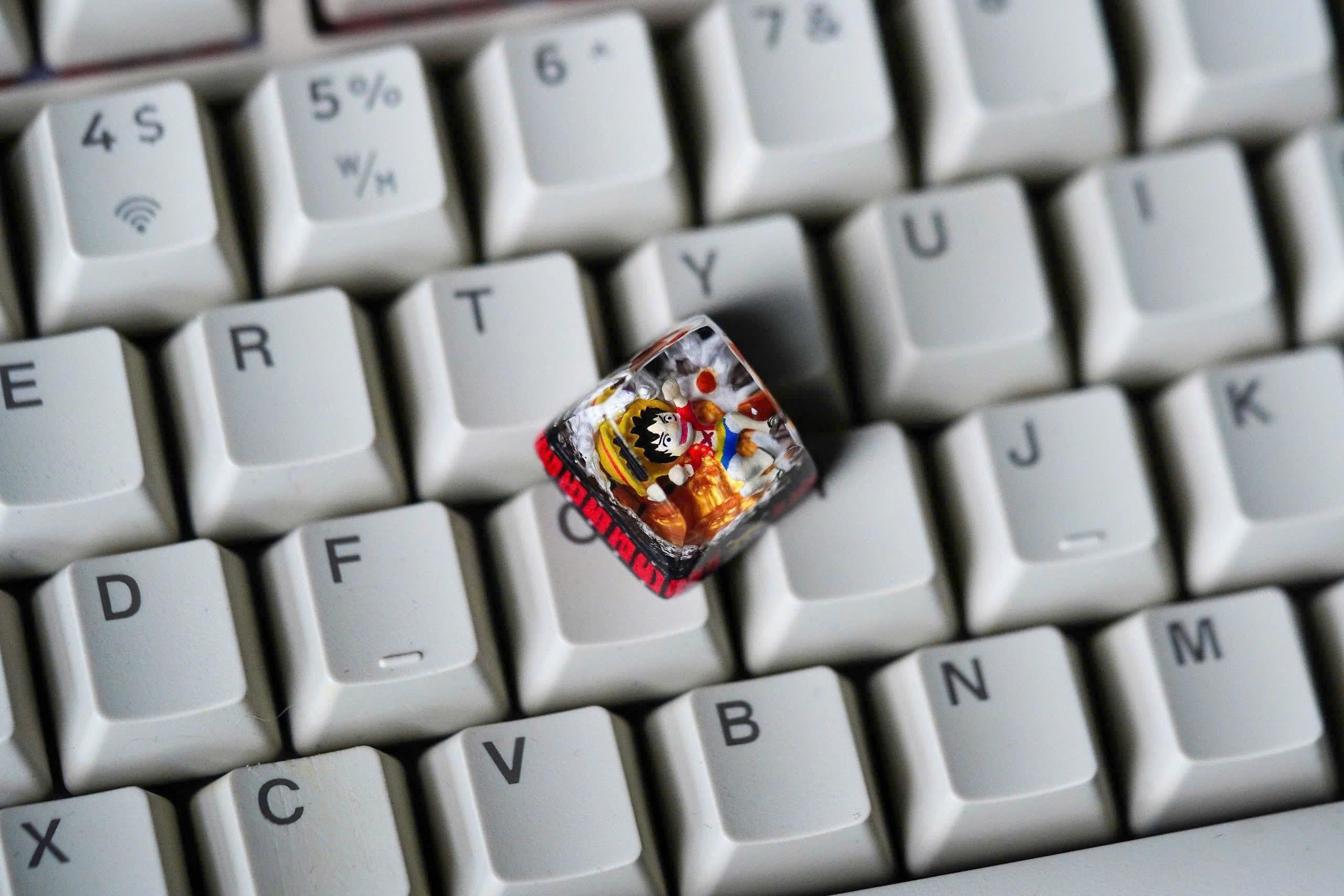 BUY 1 GET 1 FREE Anime keycap, pirate 1U Keycap: Set Sail with the Pirates